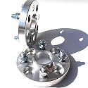 Radabstandshalter auto 2 Stück 4 Loch Nabenmitte Distanzflansch PCD 4x100 60,1 Mm Auto-Rad-Adapterscheiben Kompatibel Mit Megane Für Kangoo Für Logan Für Clio