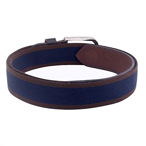Image of Bacca Bucci Men's Fabric Comfort Stretch Casual-Belts