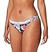 Produktbild Seafolly Damen Bikinihose Water Garden Multi Rouleau Brazilian, Schwarz (Black), 36 (Herstellergröße: 10)