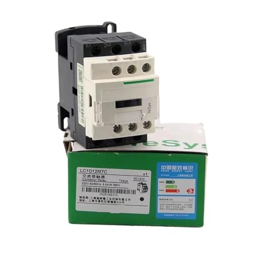 Contactor de 3 polos AC para control de circuitos en cuadros eléctricos 4