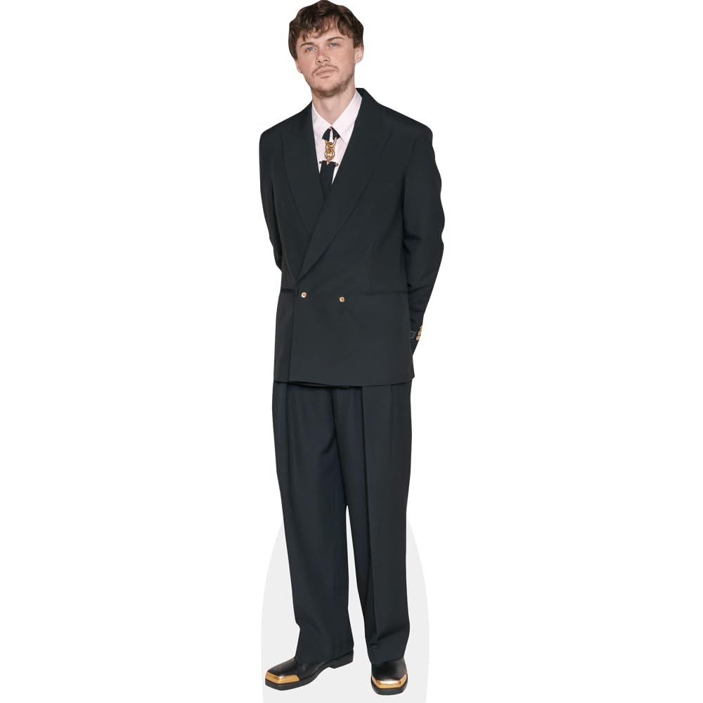 Christopher Briney (Black Suit) Mini Size Cutout