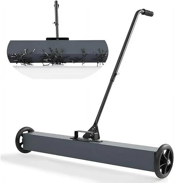 Sweeper 36'' Rolling Sweeper with Wheels and