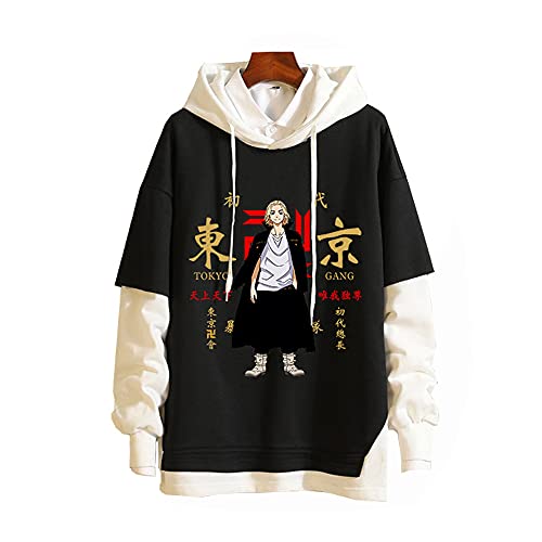 ▷ Meelanz Tokio Revengers Sudadera con capucha Anime Takemichi Hana