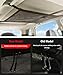 Car Ceiling Cargo Net for Ineos Grenadier Quartermaster, Double Layer Roof Storage Net with Zipper, Adjustable 4-Buckle Overhead Organizer for Most Vehicles