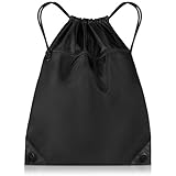 LÉGER ET PORTABLE : Avec un poids de seulement 135 grammes, ce sac de sport est incroyablement léger et facile à transporter. Son système de double cordon confortable facilite le transport et le pliage pour un rangement pratique.