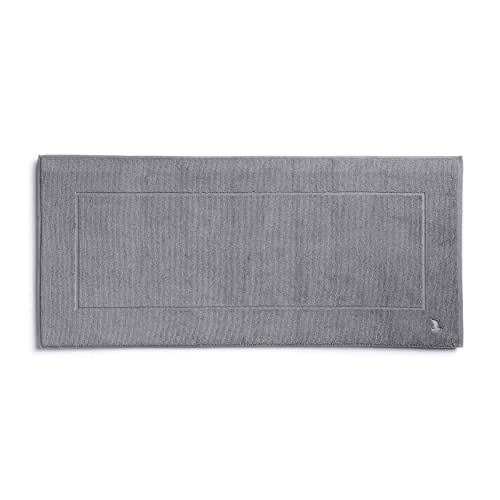 möve Superwuschel Badteppich 60 x 130 cm aus 100% Baumwolle, stone