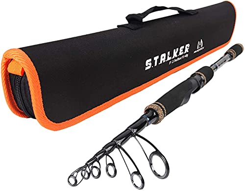 MAXIMUMCATCH Stalker Teleskopische Spinning Rute für Reise in 2.0/2.1/2.4/2.7m (Spinning 2.0m) Cover