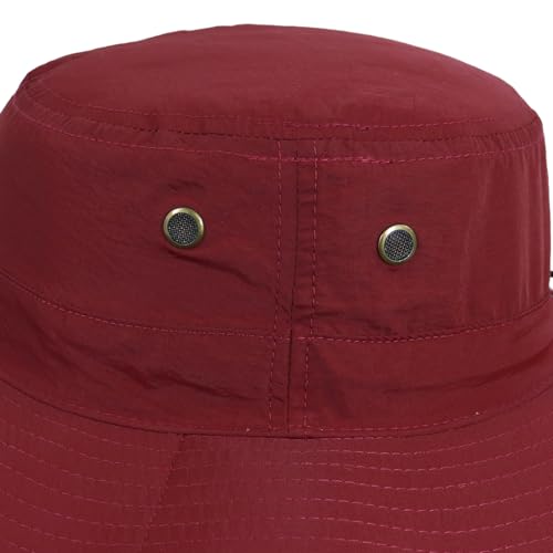 Image of Home Prefer UPF50 Mens Sun Hat with Neck Flap Quick Dry UV Protection Cap Womens Wide Brim Fishing Hat Neck Flap Beach Garden