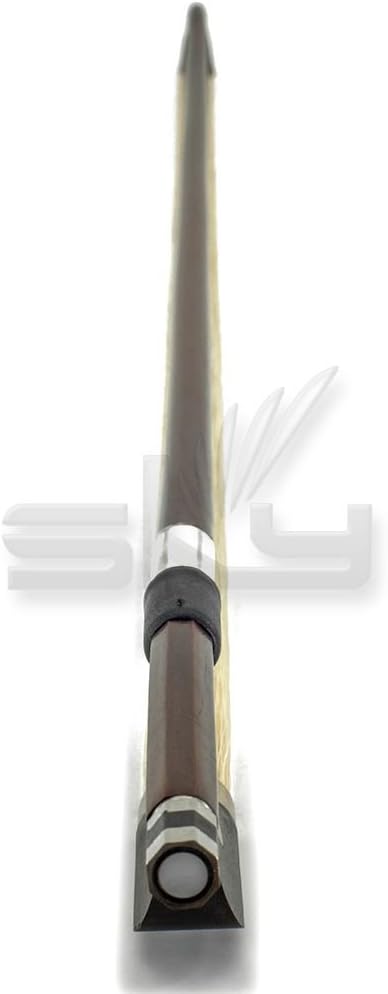 SKY 1/4 Size Cello Bow Round Stick Ebony Frog Brazil Wood Mongolian Horsehair Well Balanced