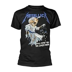 Générique Metallica Tip Scales Homme T-Shirt Manches Courtes Noir Regular/Coupe Standard - Les Beatles, Paul McCartney, John Lennon, RIngo Starr, George Harrison