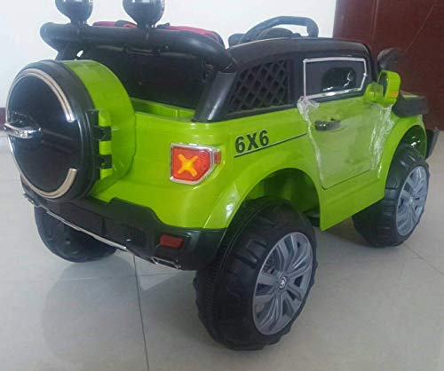 AUTO ELETTRICA PER BAMBINI MACCHINA JEEP 2 POSTI