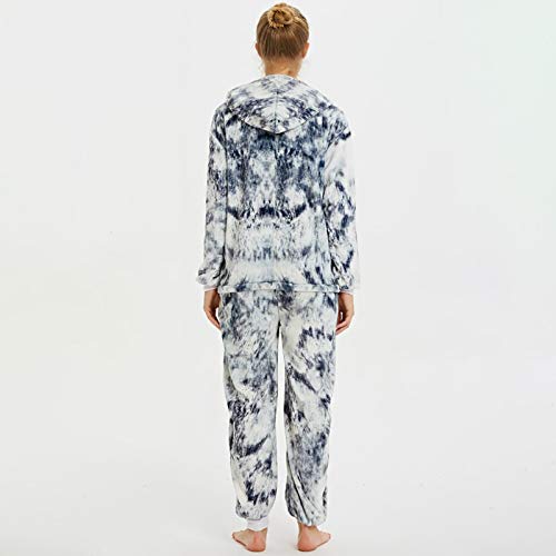 WUYUZI Pijama Fleece Onesie Fofinho Animal Costume Festa Pijamas Para Mulheres Homens