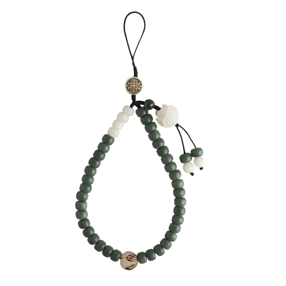 Hemobllo Phone Lanyard Phone Charm Lanyard Mobile Phone Phone Shell Pendant Jade Phone Wrist Strap Beaded Beaded Wrist Wrist Wrist Lanyard Strap Beaded Lanyard Phone Chain