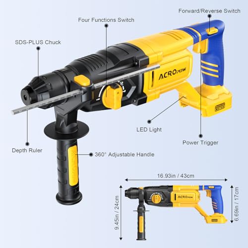 ACROPOW 20V SDS Brushless Hammer Drill