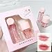 2 Pcs korean lip care balm, Plant Extracts lip balm hydrating mask,Fade Lip Lines Lip Mask Balm, Hydrating &Prevention Dry And Crac