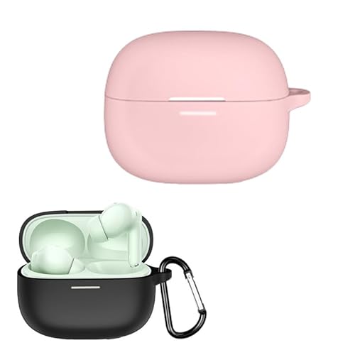 Redmi Buds 8 Pro�Ή� �w�b�h�z�� �V���R���P�[�X - 1.8mm �ϏՌ��J�o�[ ���C�����X�[�d�Ή� ����g�p�◷�s�p (�s���N)