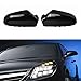 Side Rearview Mirror Shell Fit for Vauxhall Opel Astra H 2004-2009 Glossy Black Rear View Mirror Covers 6428200 6428199