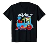 Eisenbahn Shirt mit Lokomotive und Lokführer für Kinder und Kleinkinder