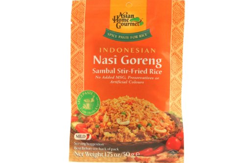 Asian Home Gourmet Spice Paste For Indonesian Nasi Goreng Sambal Fried Rice 50 G