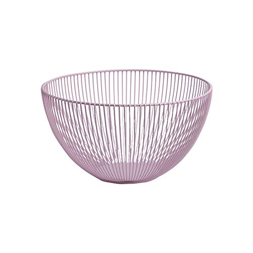 Zvivi Panier De Fruits Rose Creative Home Fruit Snacks Basket De Stockage Panier De Vidange De Fer (2 Pack) Cover