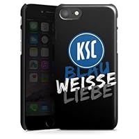 Premium Case kompatibel mit Apple iPhone 8 Smartphone Handyhlle  Schutzhlle glnzend Wappen Karlsruher SC KSC: Amazon.de: Elektronik & Foto