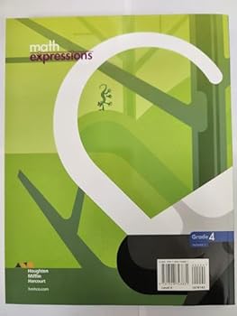 Paperback Math Expressions Student Activity Book, Grade 4, Volume 1, c. 2018, 9781328743831, 1328743837 Book