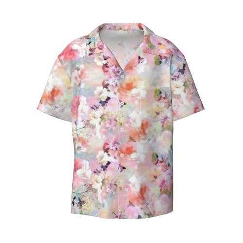 Chemise manches courtes homme fleurie pour rester frais et élégant sous la chaleur