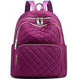 [Multi Function] Perfetto per le spalle e comodo. Set di imballaggio Pocketk antifurto per prevenire la perdita di oggetti. Il materiale dello zaino è realizzato in tessuto di nylon ed è impermeabile. Behind The Backpack Ladies è una tracolla che può essere depositata sulla valigia.