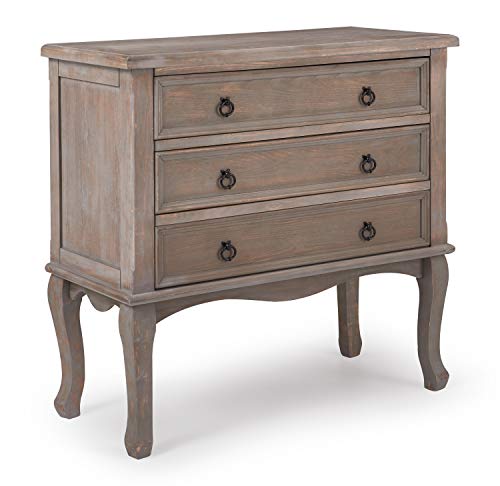 ClickDecor-Thomas-Antique-Country-Style-Dresser-Chest-with-3-Drawers-Weathered-Wood-Nightstand-Living-Room-Accent-Furniture-Black-Ring-Handle-Curved-Legs-Grey ClickDecor Thomas Antique Country Style Dresser Chest with 3 Drawers Weathered Wood Nightstand Living Room Accent Furniture Black Ring Handle Curved Legs Grey