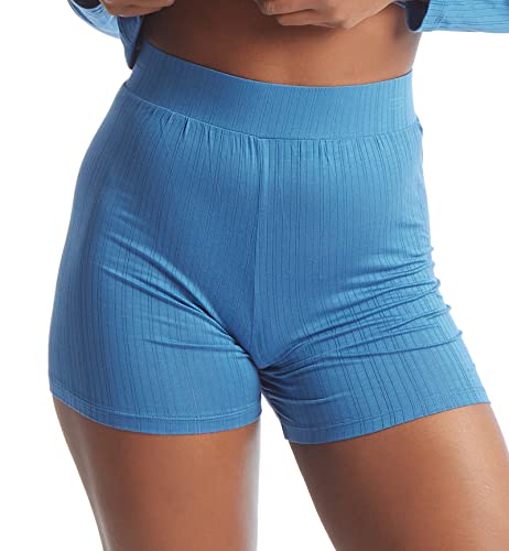 Short à rayures Hanky Panky 62S502 en coton doux premium taille S