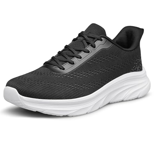 Chaussures de running homme baskets sport fitness trainers noir 41