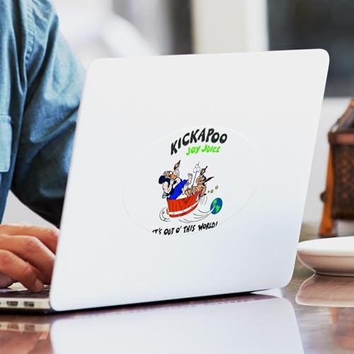 CafePress Kickapoo Joy Juice Oval Car Bumper Sticker(10-Pack)