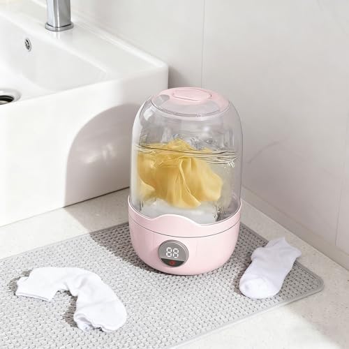 Lavadora de ropa interior portátil pequeña de 1,1 L para ropa de bebé 5