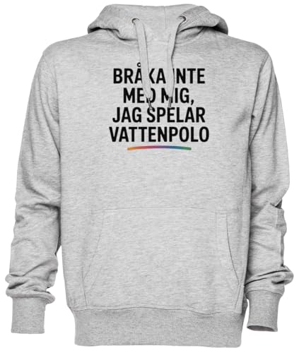 Sweat à capuche gris homme femme pour ne plus avoir froid après le water-polo