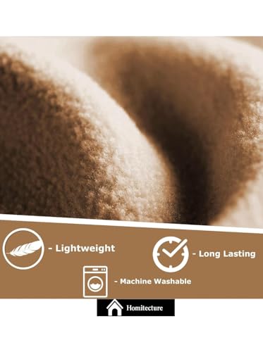 Image of Fleece Blanket 300 TC All Season Solid /Plain Light Weight Polar Fleece Single Bed Blanket (230 x 150 cm,Skin Friendly) (Beige)
