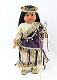 Purple Native American Outfit | Fits 18