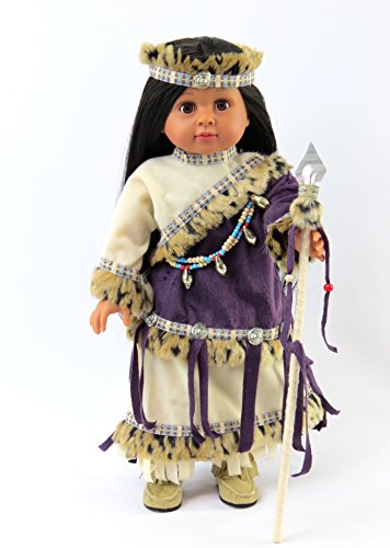 Purple Native American Outfit | Fits 18