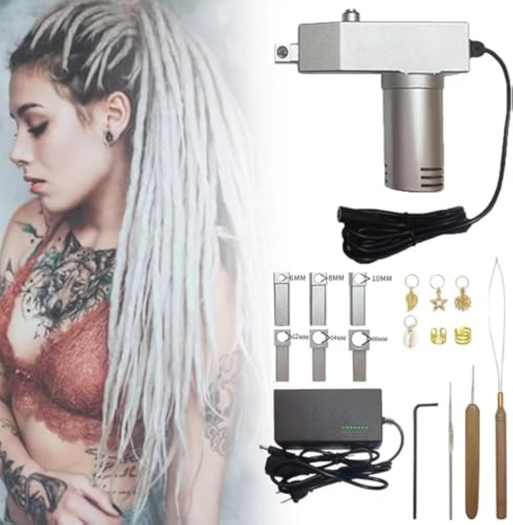 Dreadlocks Machine, Handheld Automatic Dreadlock Maker