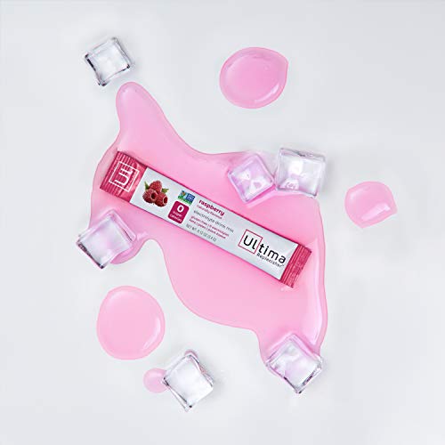 Image of Ultima Replenisher, Electrolyte Hydration Drink Mix, Raspberry, 20 Count Stickpacks Box - Sugar Free, 0 Calories, 0 Carbs - Gluten-Free, Keto, Non-GMO, Vegan