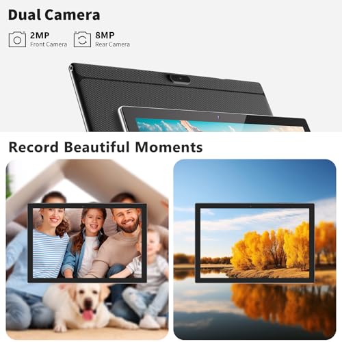 Image of ZZB 10 inch Android 15 Tablet 2 in 1 Tablet with Keyboard Mouse Case Stylus Pen 18GB RAM 128GB ROM 2TB Expandable, Android 15(DOES NOT WORK) 10.1 inch IPS 6000mAh Battery Bluetooth Camera