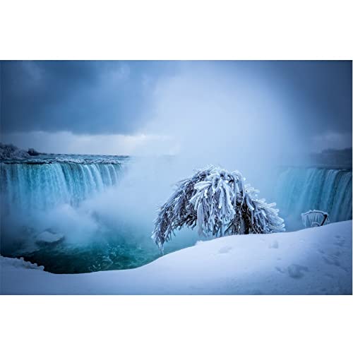 Arts pour la maison contre le stress : kit diamant peinture grand format paysage hivernal 5D