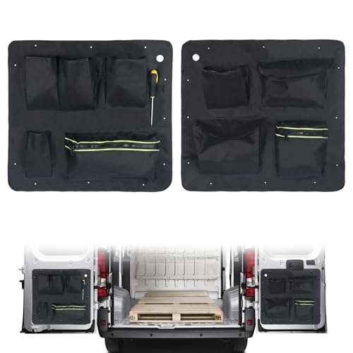 Organizer do przechowywania bramy stodoły, kompatybilny z Ducato/Peugeot Boxer/Citroen Relay X250/290 2006-2026,2 szt., organizer do przechowywania drzwi stodoły, do bagażnika