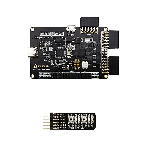 iCESugar FPGA Development Board Open Source RISC-V ICE40UP5k Icebreaker Fomu (FPGA and PMOD-LED)