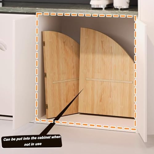 4-Fold Foldable Round Table Top Extender, Marble Texture, 47.2-78.7in Diameter, Wood Replaceable Design, Perfect for Home Kitchens, Dining, and Events (130cm/51.2in)