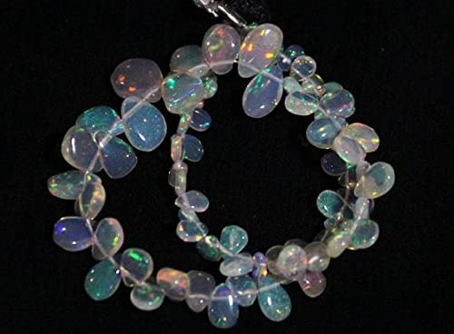 Opale d'Éthiopie AAA perles poire 4-9mm pour bijoux haute joaillerie