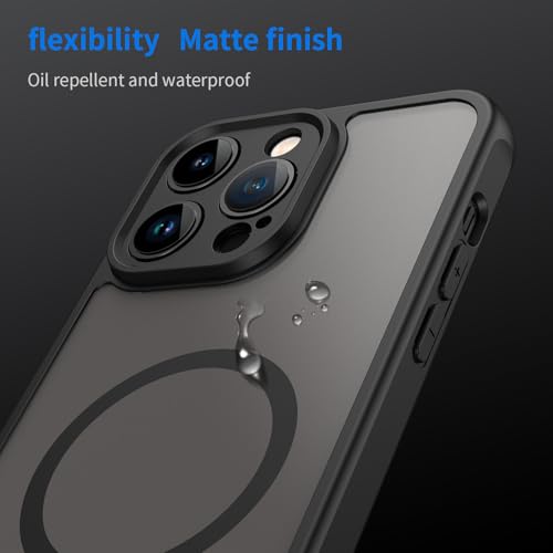 Coque iPhone 14 Pro Max noire compatible MagSafe protection antichoc 6,7 pouces - 7