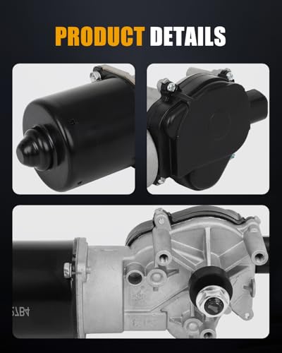 Image of ROADFAR Front Windshield Wiper Motor Fit for Honda for CR-V 2002-2006 | Fit For Acura For RSX 2002-2006|For Honda For CR-V 2002-2006|Replace 434017|43-4017|5 Pins|12V