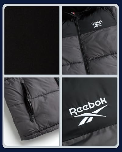 Reebok Men Black/Northern Night Loden Coat