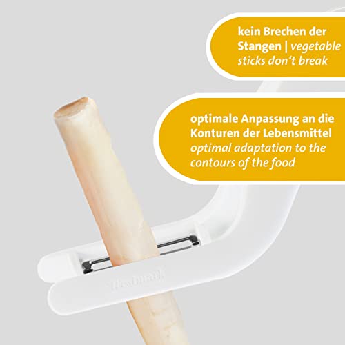 Foto von WESTMARK Doppelschäler weiß Kunststoff