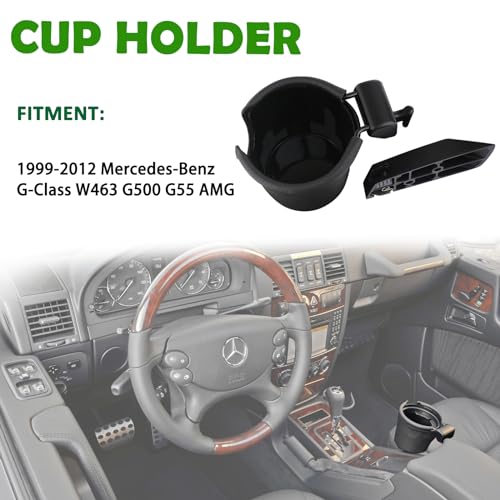 Portavasos Central Compatible Mercedes-Benz G-Class W463 miniatura 3